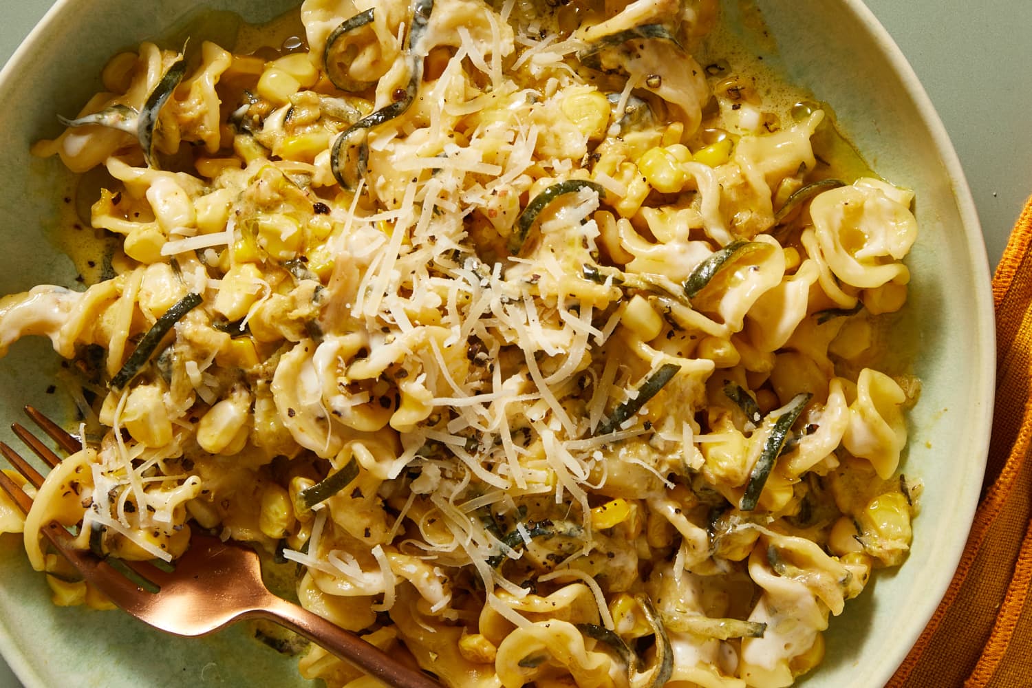 Corn and Zucchini Pasta (Creamy and Easy) The Kitchn